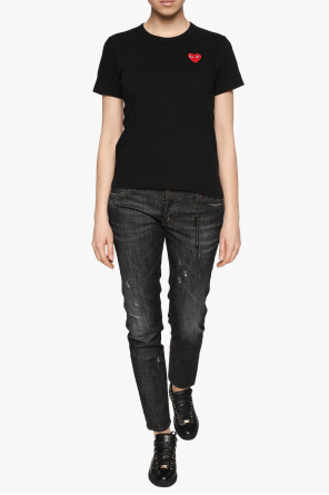 T-shirt z naszywką, zdjęcie 2 T-shirt z naszywką od Comme des Garcons Play